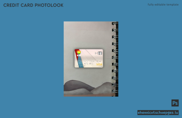 Irakische Kurdistan Internationale Bank Visa Classic Karte Fotoansicht Beispielvorschau